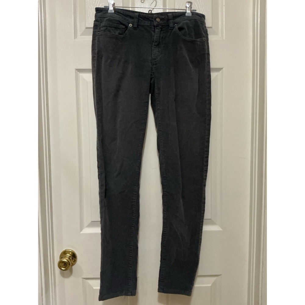 Patagonia Women's Fitted Corduroy Pants 29x31 Size 8 Style 5505FA15 Gray